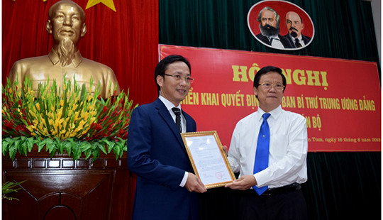 Ông Lại Xuân Lâm làm Phó Bí thư Đảng ủy Khối các cơ quan Trung ương