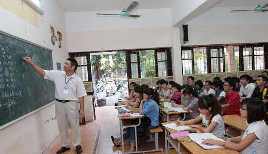 Đánh giá điều kiện chất lượng của từng trường để tiếp tục cho tuyển sinh và đào tạo