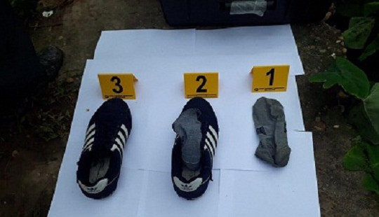 Vụ hai vợ chồng bị sát hại ở Hưng Yên: Phát hiện đôi giầy của nghi phạm gần hiện trường