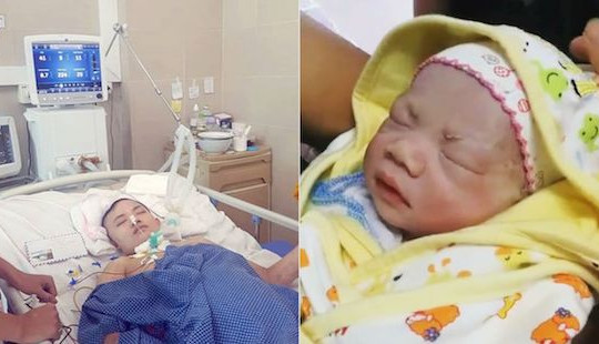 Kỳ tích bé gái sinh ra khoẻ mạnh từ người mẹ hôn mê suốt 3 tháng