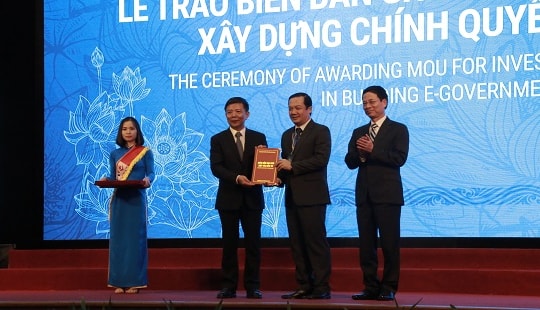 VNPT nhận biên bản ghi nhớ hợp tác đầu tư xây dựng Chính quyền điện tử tại tỉnh Quảng Bình