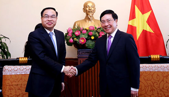 Việt Nam coi trọng tăng cường hợp tác với các địa phương Trung Quốc
