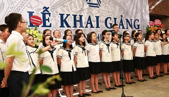 Lễ khai giảng đặc biệt của trường Lương Thế Vinh