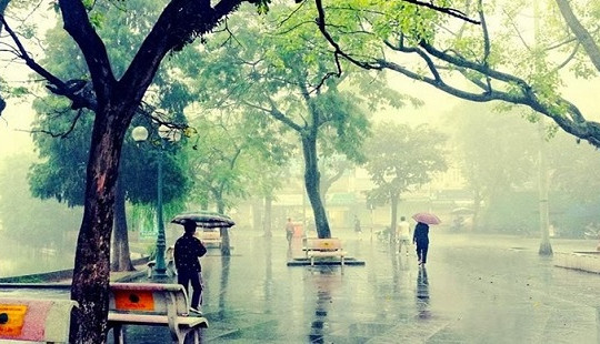 Thời tiết 7/9: Ảnh hưởng không khí lạnh, Hà Nội có mưa to