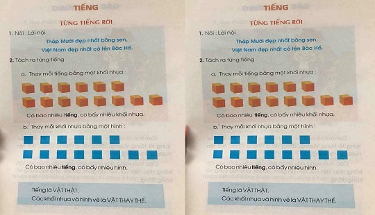 Bộ GD-ĐT chính thức lên tiếng về tài liệu Tiếng Việt lớp 1 Công nghệ giáo dục