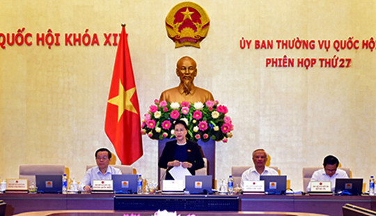 Khai mạc Phiên họp thứ 27: UBTVQH cho ý kiến về dự án Luật Phòng, chống tham nhũng