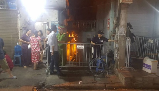 Phát hiện thi thể trong dãy nhà trọ bị cháy của ông Hiệp "khùng"