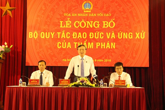 Bộ Quy tắc đạo đức và ứng xử của Thẩm phán