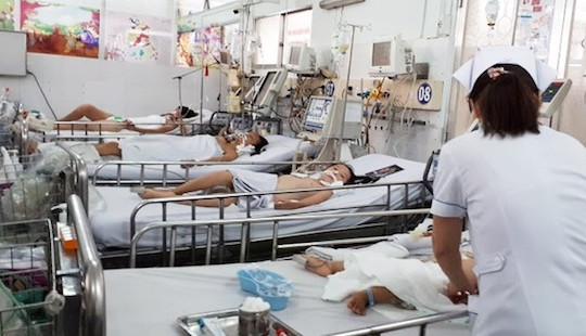 Trẻ nhiễm virus hợp bào hô hấp tăng đột biến