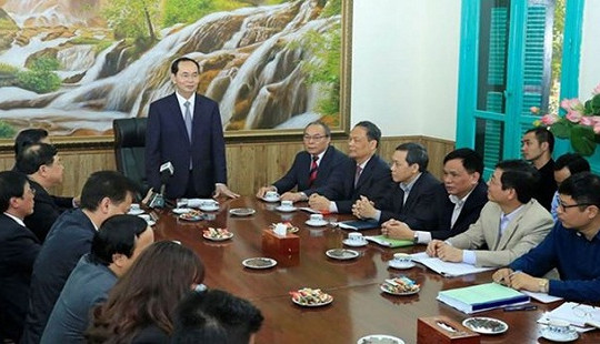 Chủ tịch nước Trần Đại Quang: Những dấu ấn qua hoạt động của Ban Chỉ đạo CCTP Trung ương