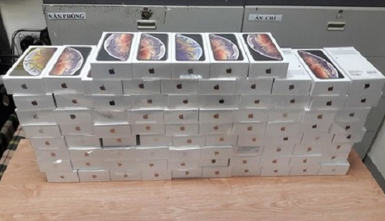 Bắt lô hàng iPhone mới nhập lậu qua đường hàng không trị giá 6,5 tỷ đồng