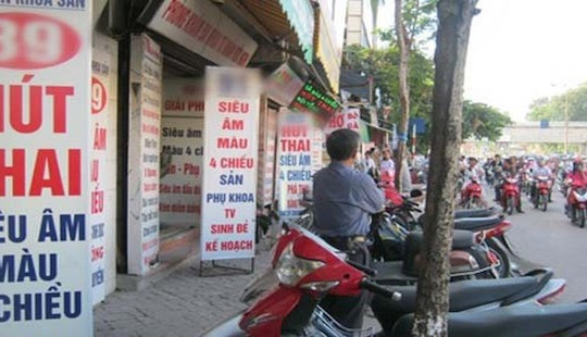 Mỗi năm Việt Nam có khoảng 300.000 ca phá thai