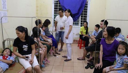 Hàng trăm học sinh ngộ độc ở Ninh Bình nghi do ăn ruốc gà