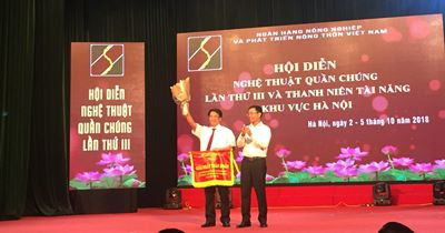 Bế mạc Hội diễn nghệ thuật quần chúng Agribank lần thứ III và Thanh niên Tài năng Khu vực Hà Nội