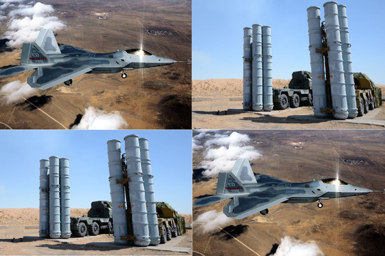 "Chiến thần bất bại" F-22: Đối thủ tiềm năng của S-300 tại mặt trận Syria?