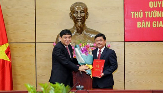 Trao quyết định của Bộ Chính trị, Thủ tướng Chính phủ cho đồng chí Thái Thanh Quý