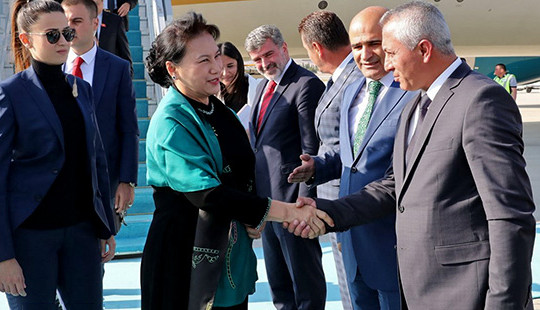 Chủ tịch Quốc hội Nguyễn Thị Kim Ngân bắt đầu thăm Thổ Nhĩ Kỳ