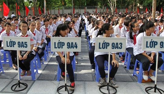 Năm 2019 Hà Nội dự kiến có 101.460 học sinh xét tốt nghiệp THCS