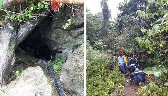 Ba người đàn ông tử vong do ngạt khí độc trong hang đá tự nhiên