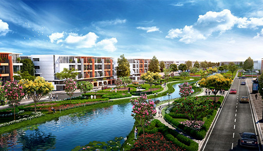 Lần đầu tiên, Hà Nam có khu đô thị theo mô hình Singapore