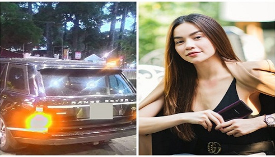 Xế hộp 10 tỷ của Hồ Ngọc Hà bốc khói giữa đường Sài Gòn