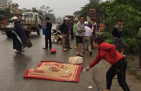 Tai nạn giao thông, nữ giáo viên tử vong thương tâm