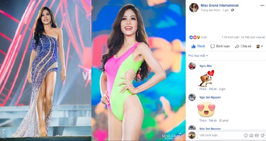 Cận cảnh bộ dạ hội lộng lẫy cho đêm chung kết Miss Grand International 2018 của Á hậu Phương Nga