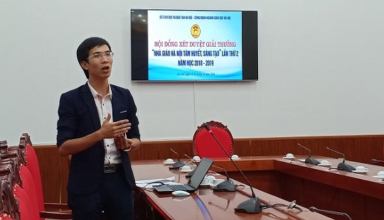 Khi đã lên lớp giáo viên cần bỏ lại chuyện cá nhân và cảm xúc riêng tư