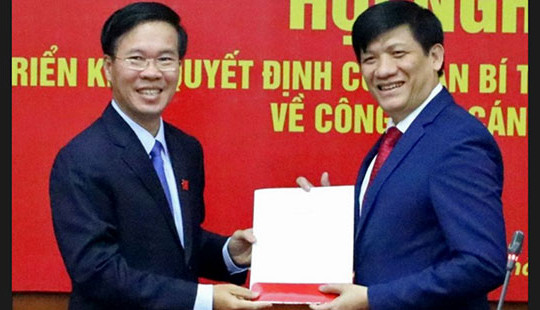 Ban Bí thư bổ nhiệm thêm một Phó Trưởng ban Tuyên giáo Trung ương