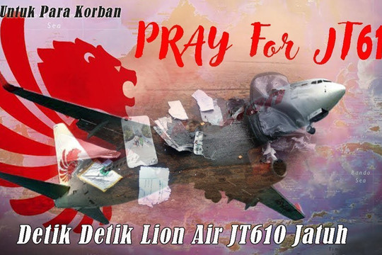 Rơi máy bay tại Indonesia: JT610 gặp sự cố chỉ 2 phút sau khi cất cánh?