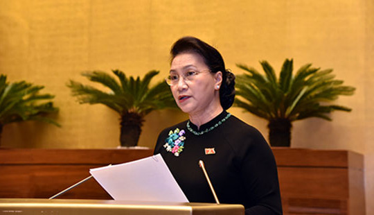 Chủ tịch Quốc hội: Đẩy nhanh tiến độ thực hiện, khắc phục những tồn tại đối với từng lĩnh vực