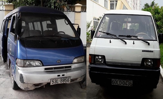 Tịch thu hai ô tô đưa đón học sinh hết hạn sử dụng
