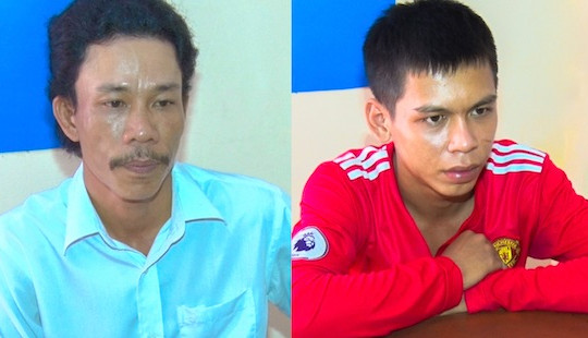 Dùng hung khí chém người làm thuê gây thương tích