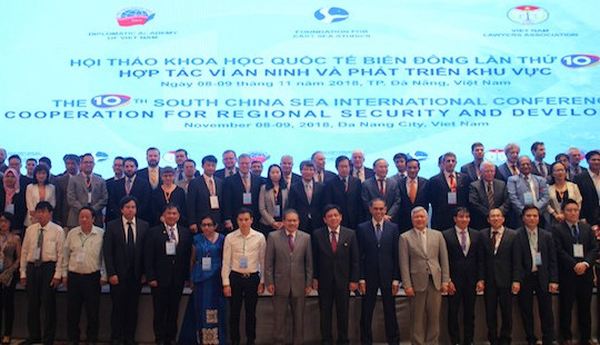 Hội thảo Khoa học quốc tế biển Đông lần thứ 10 “Hợp tác vì an ninh và phát triển khu vực”