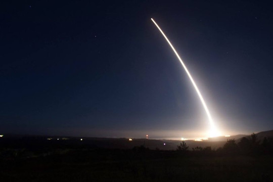 Mỹ lại thử nghiệm tên lửa đạn đạo liên lục địa Minuteman III