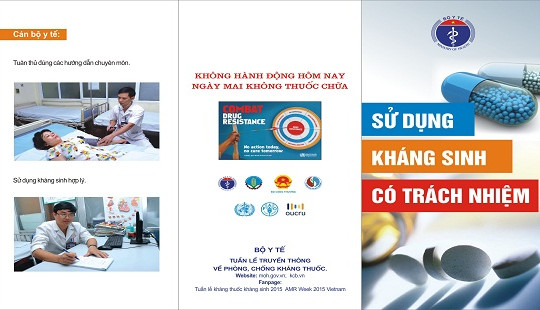 Triển khai tuần lễ truyền thông về phòng, chống kháng thuốc
