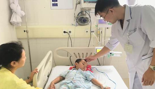 Bé 4 tuổi suýt mất mạng vì dùng lá lộc mại chữa táo bón