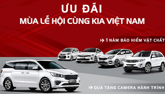 Tưng bừng mùa lễ hội cuối năm với chương trình tri ân đặc biệt từ Kia Việt Nam