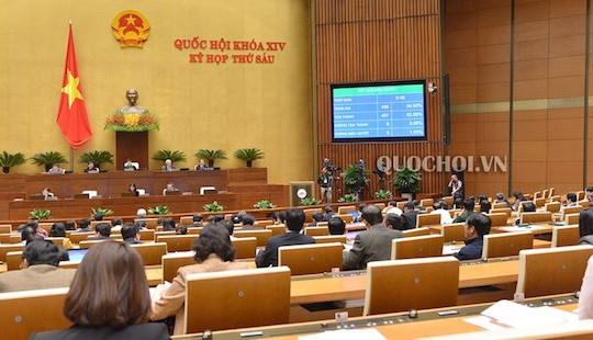 Quốc hội thông qua 5 Luật với tỷ lệ tán thành cao