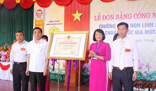 Thái Nguyên: Trường mầm non Linh Sơn - Những bước tiến vững chắc trong sự nghiệp giáo dục