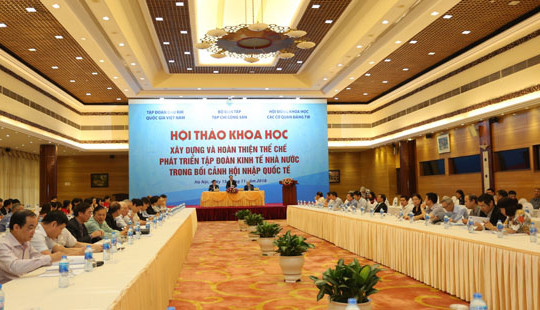 Hoàn thiện thể chế phát triển tập đoàn kinh tế nhà nước