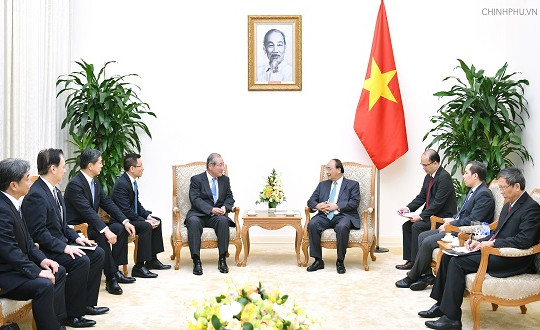 Thủ tướng tiếp lãnh đạo doanh nghiệp Nhật Bản