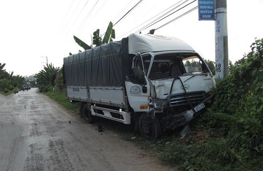 Đại úy CSGT hy sinh khi làm nhiệm vụ tại hiện trường vụ tai nạn