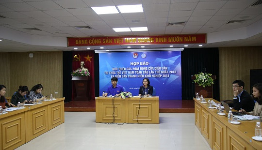 Họp báo giới thiệu hoạt động Trí thức trẻ Việt Nam toàn cầu lần thứ I