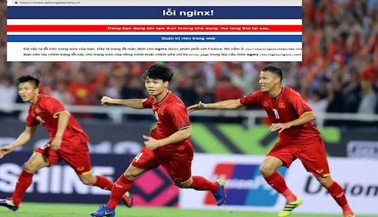 Web bán vé online của VFF sập sau 1 phút, cổ động viên ngán ngẩm
