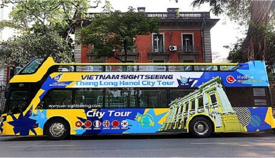 Hà Nội có thêm 3 xe buýt hai tầng phục vụ du lịch