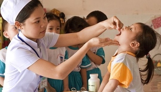 Hà Nội: Bổ sung vitamin A liều cao đợt 2 cho trẻ