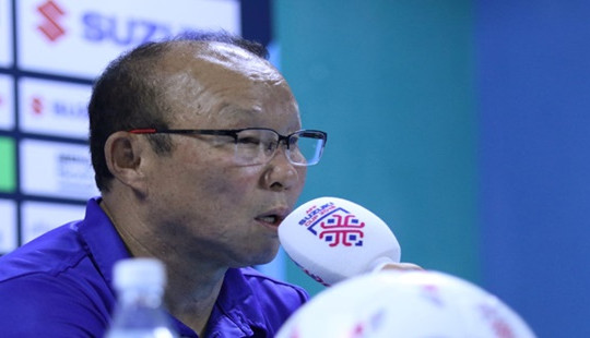 HLV Park Hang-seo: Tôi tin tưởng tất cả các cầu thủ, họ đã hoàn thành tốt nhiệm vụ