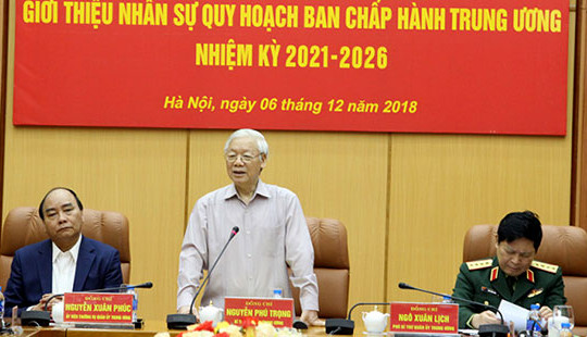 Giới thiệu nhân sự Quân đội quy hoạch Ban Chấp hành Trung ương