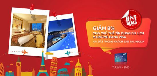 Maritime Bank tiếp tục ưu đãi giảm thêm đến 500 nghìn đồng tại Lazada